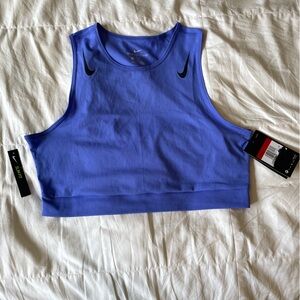 Nike AeroSwift DriFit Sleeveless Running Crop Top